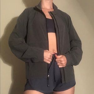 NWT Full Zip Active Jacket w/ Eyelet Design